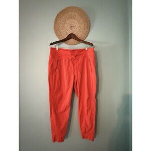 Athleta Trekkie North Jogger Women’s Sz 16 Coral NYLON/spandex